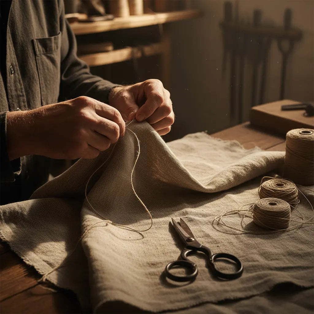 Textura de artesanía