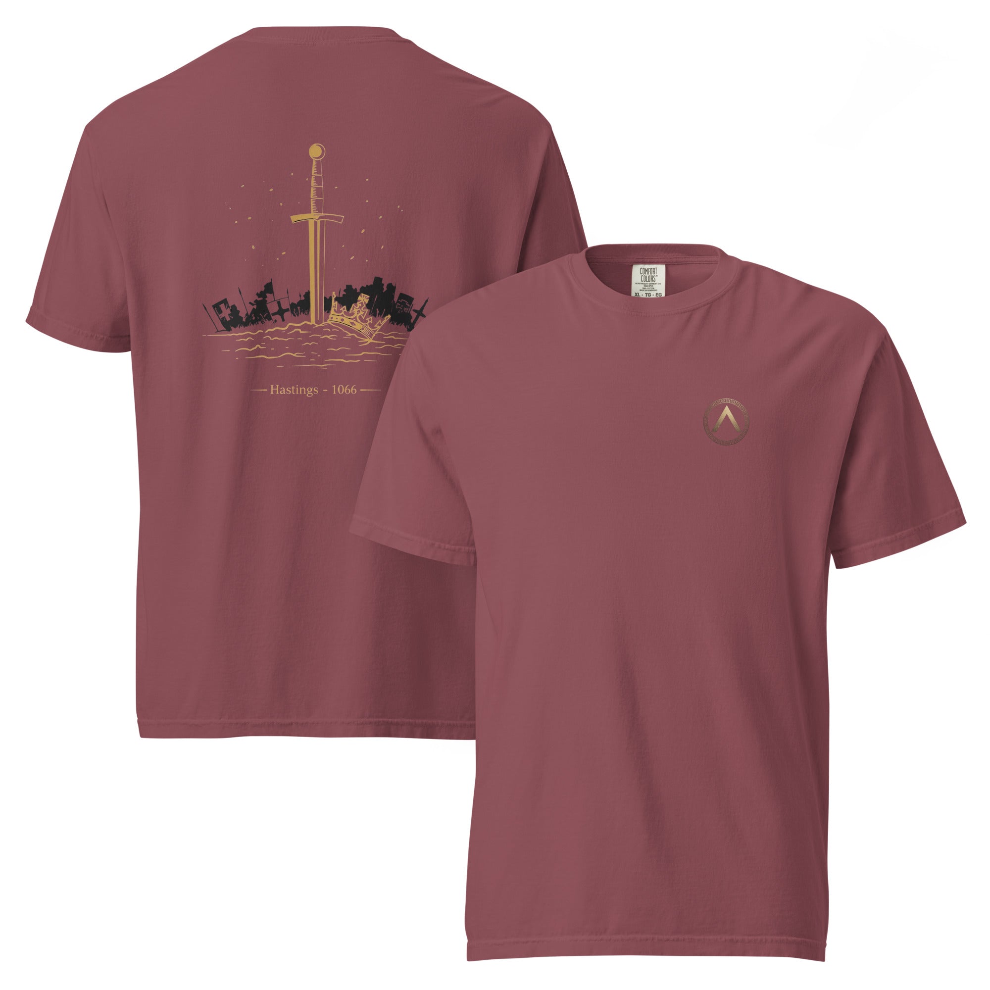 Camiseta gruesa hastings Granate