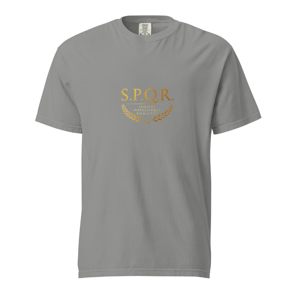 Camiseta Gruesa SPQR Gris