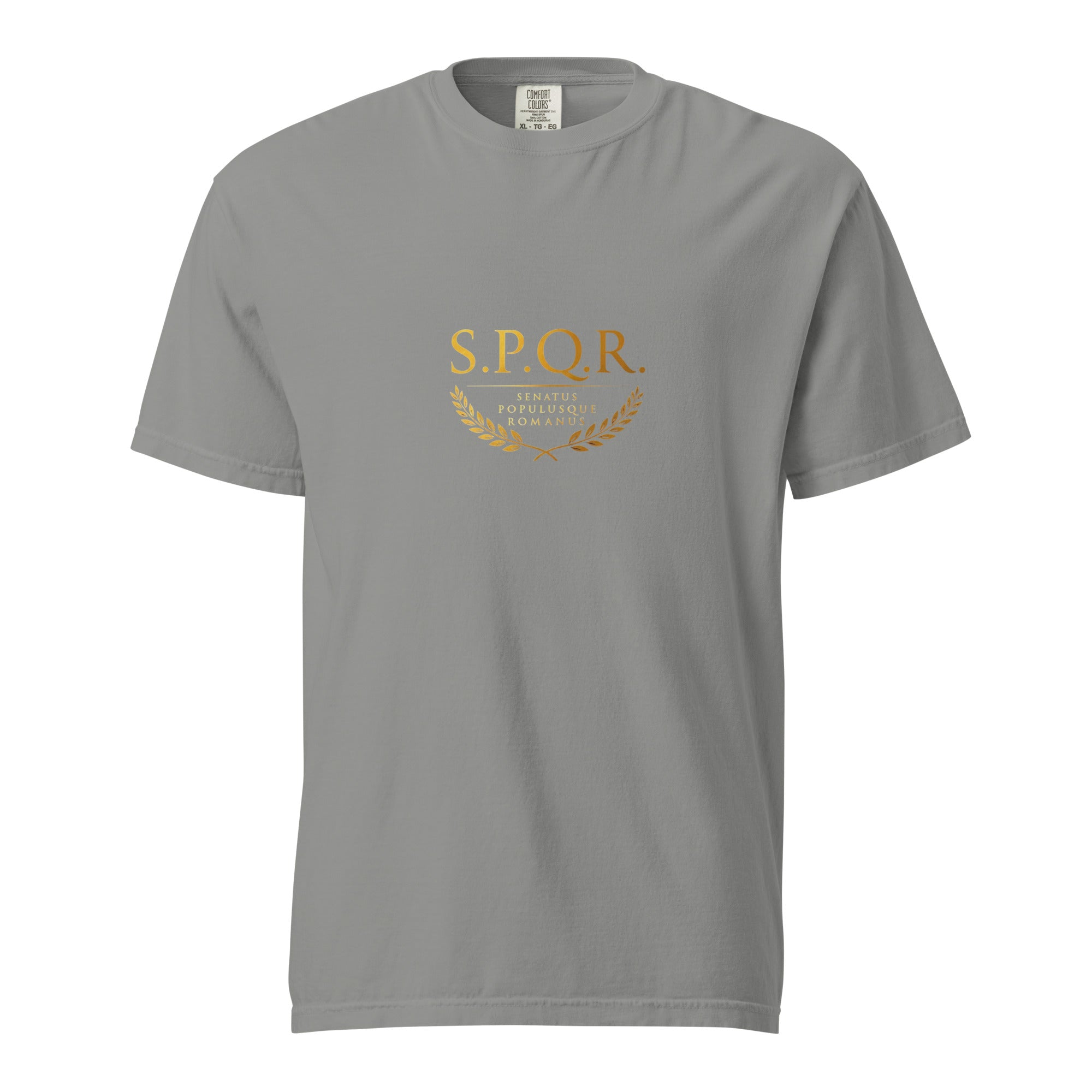 Camiseta Gruesa SPQR Gris