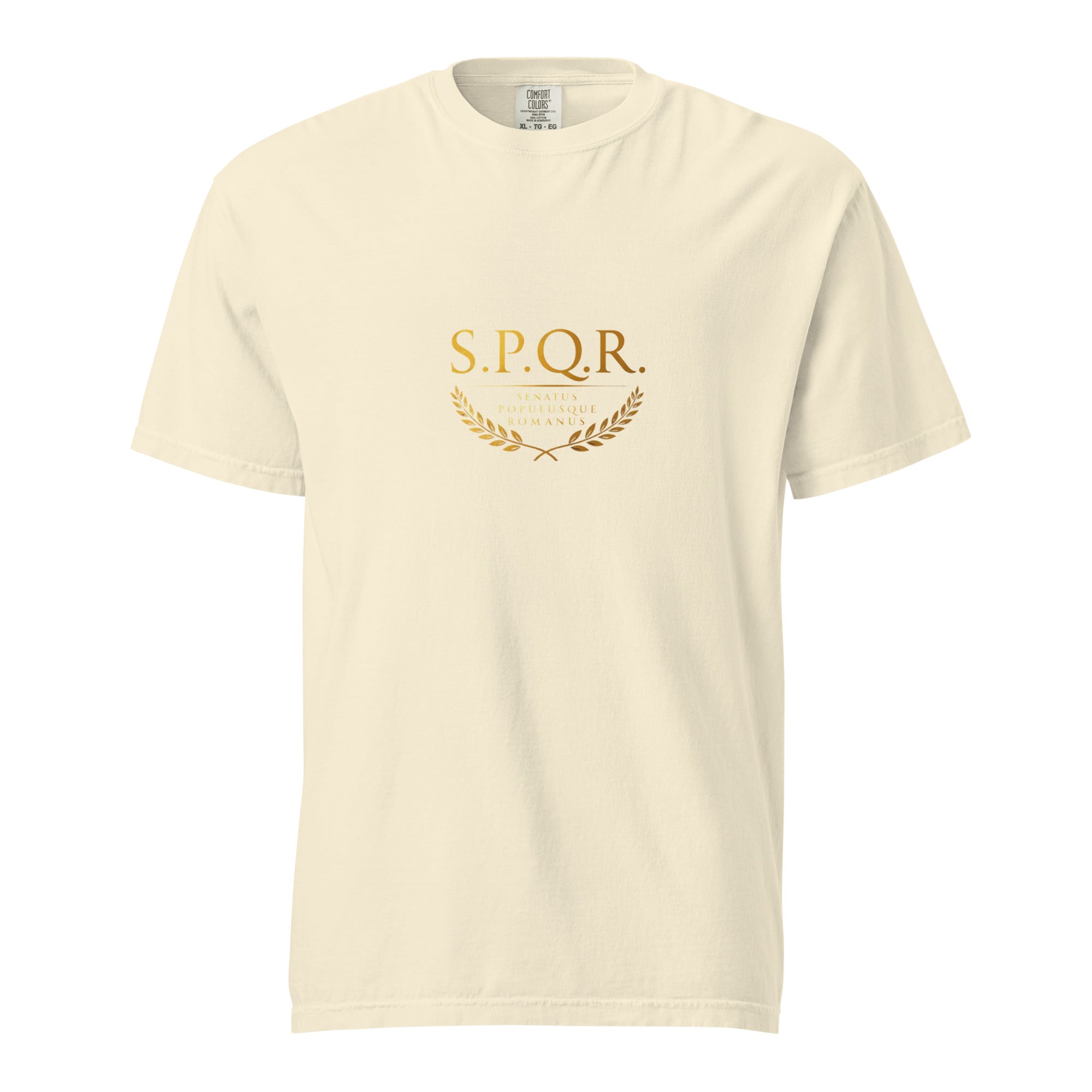 Camiseta Gruesa SPQR Marfil
