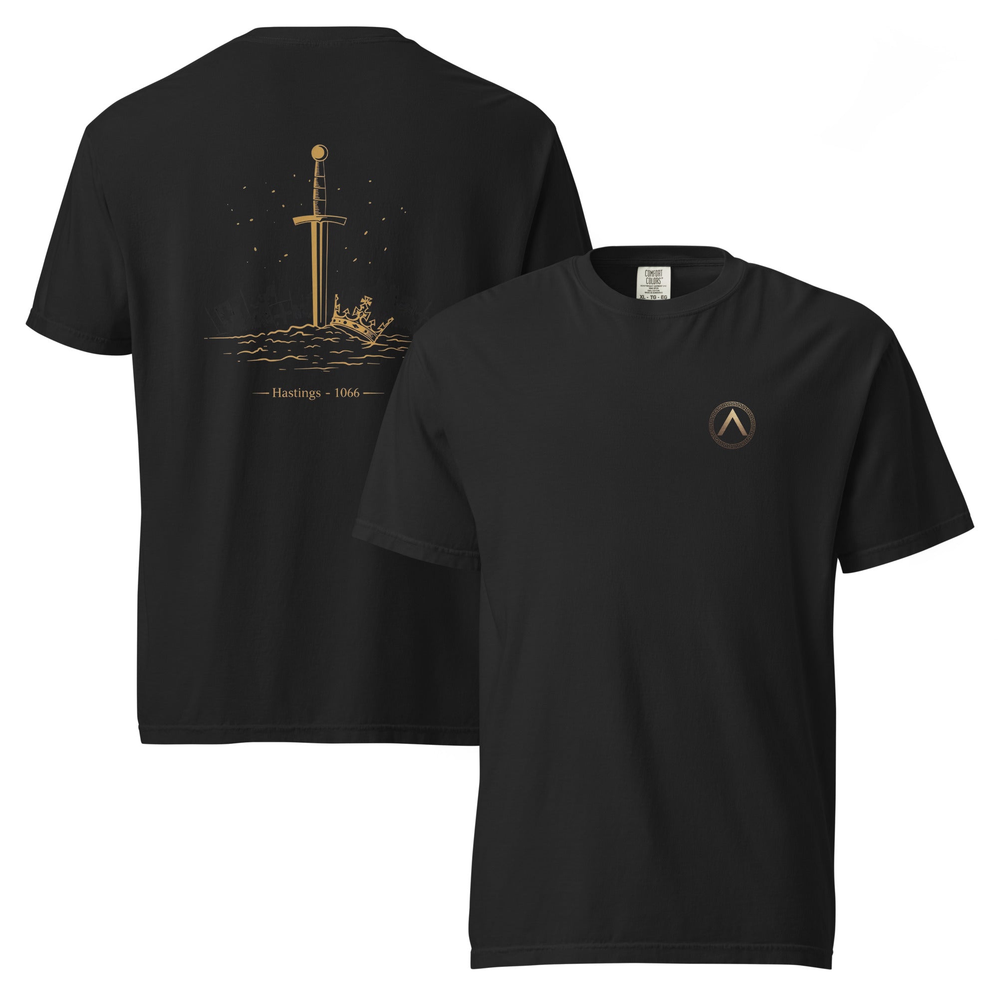 Camiseta gruesa hastings Negro