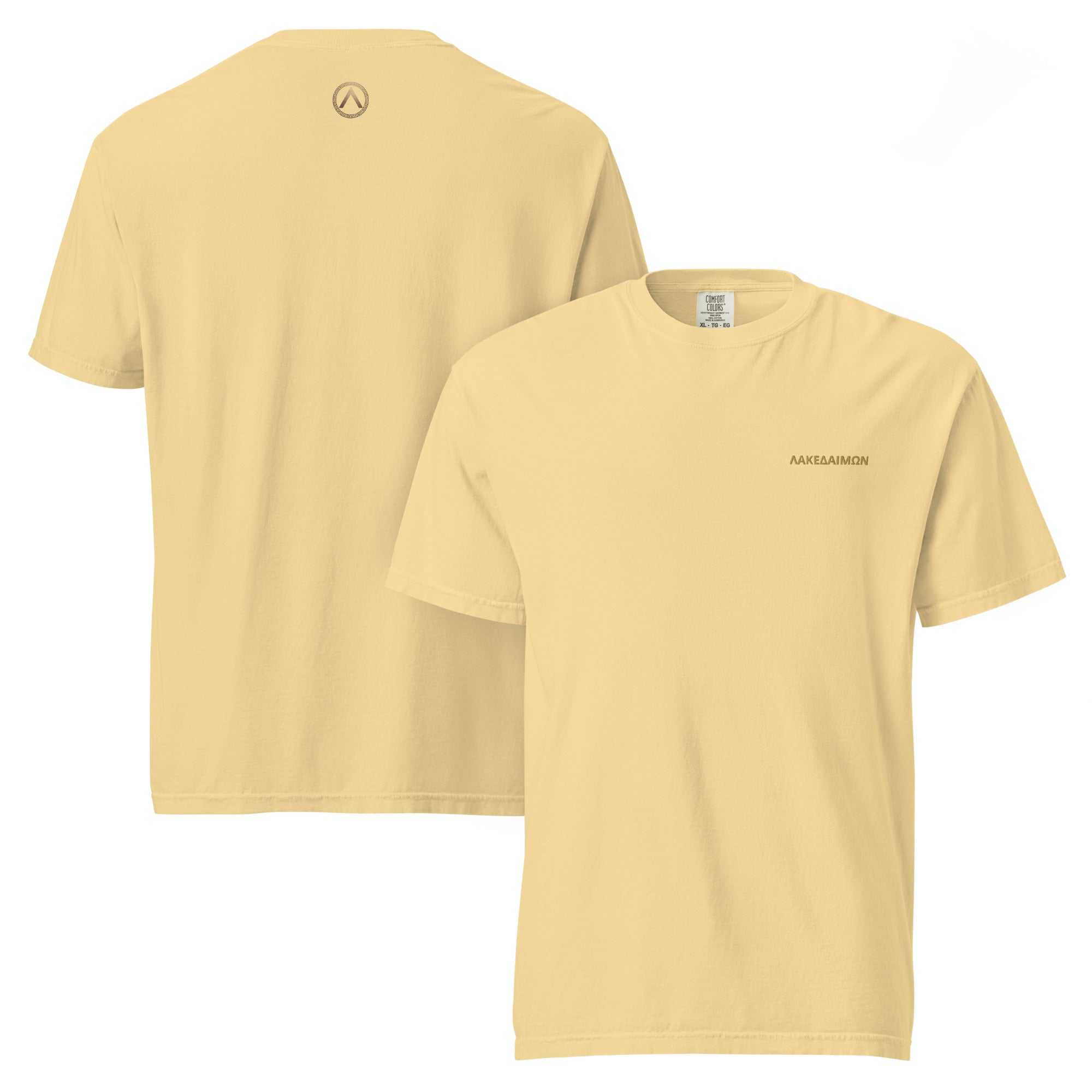 Camiseta Esparta amarillo