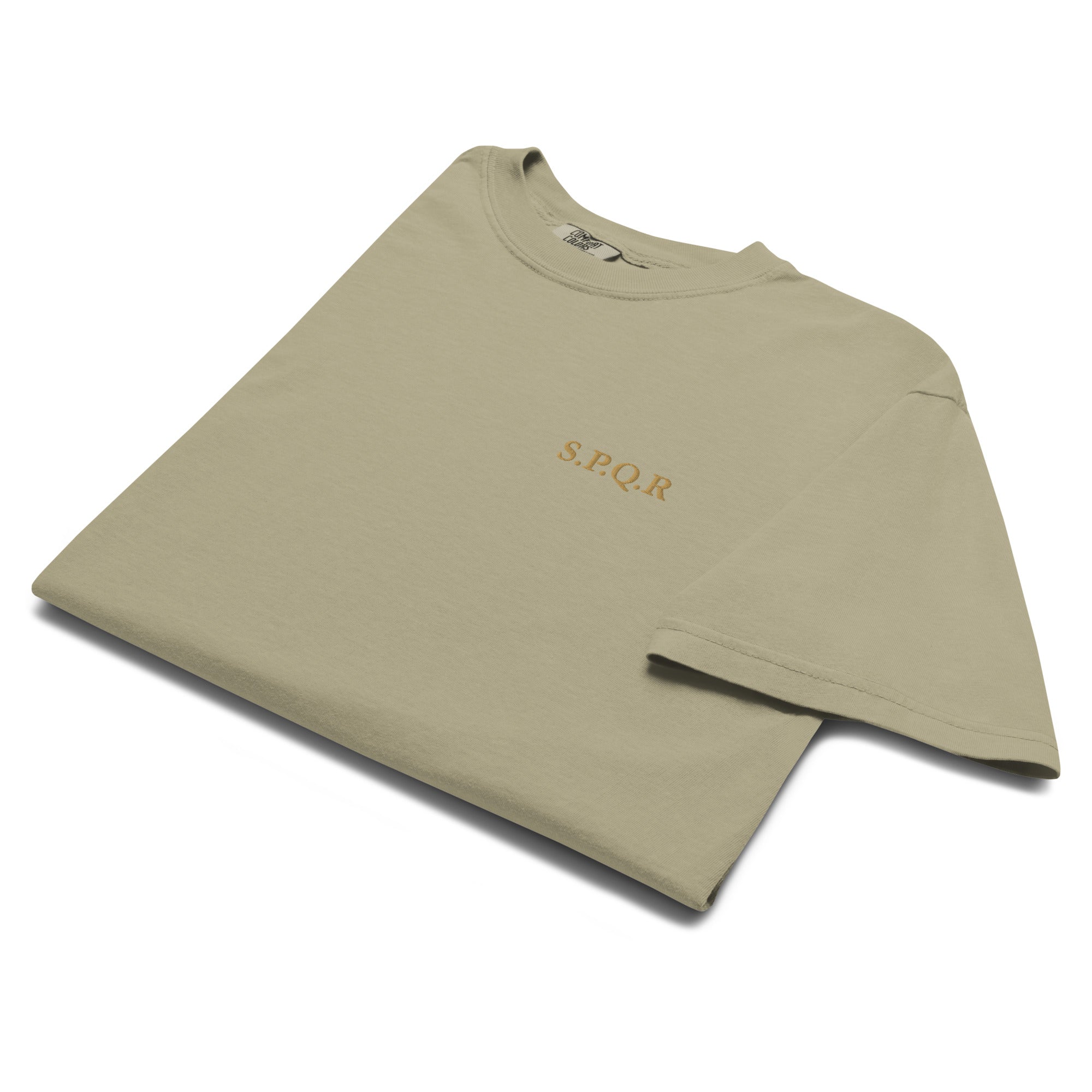 Camiseta Bordada S.P.Q.R