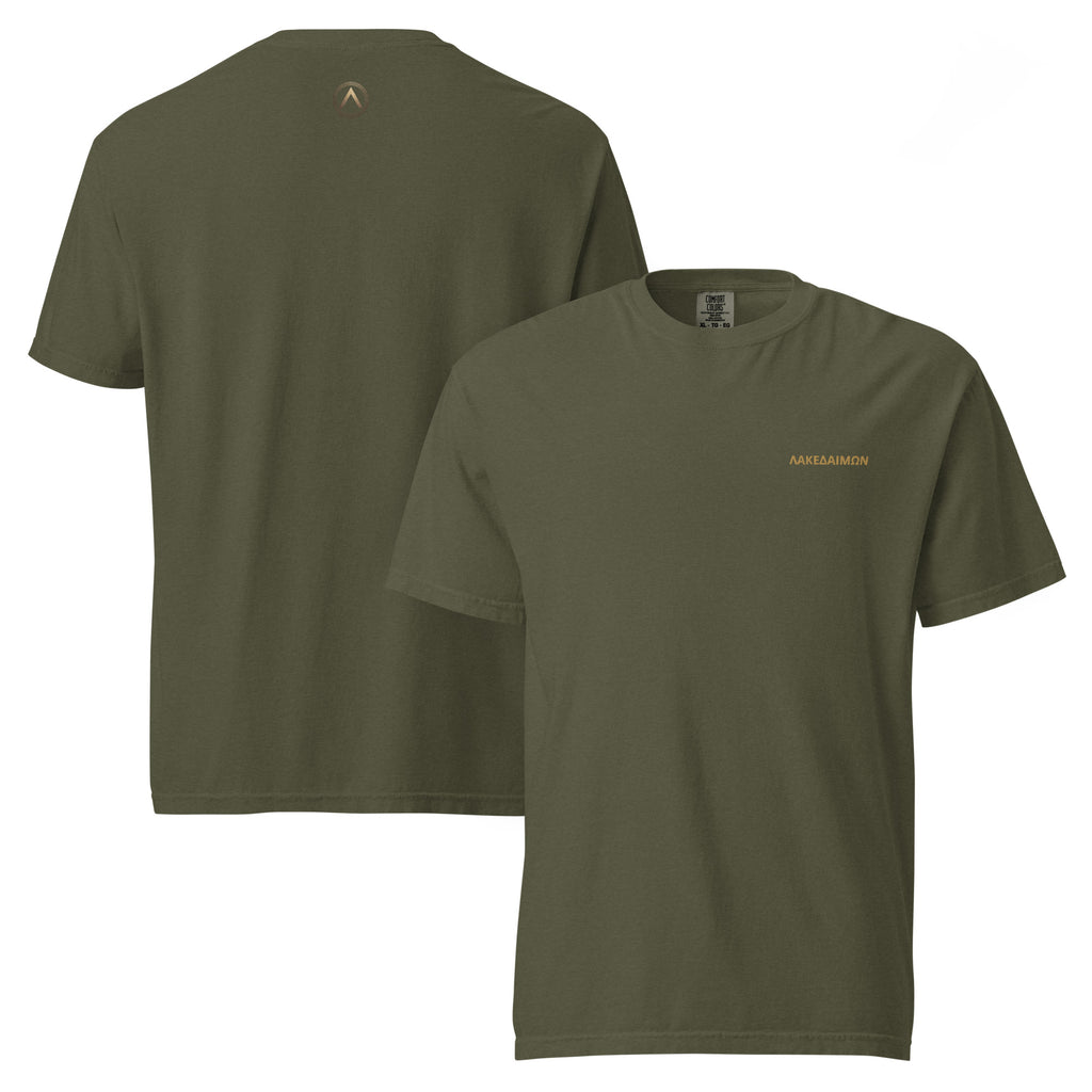Camiseta Esparta verde salvia