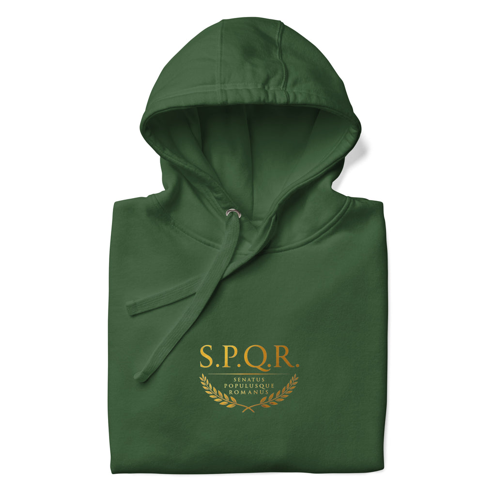 Sudadera con capucha S.P.Q.R.