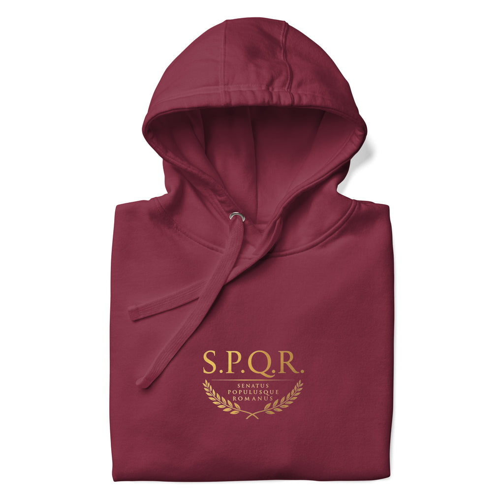 Sudadera con capucha S.P.Q.R.