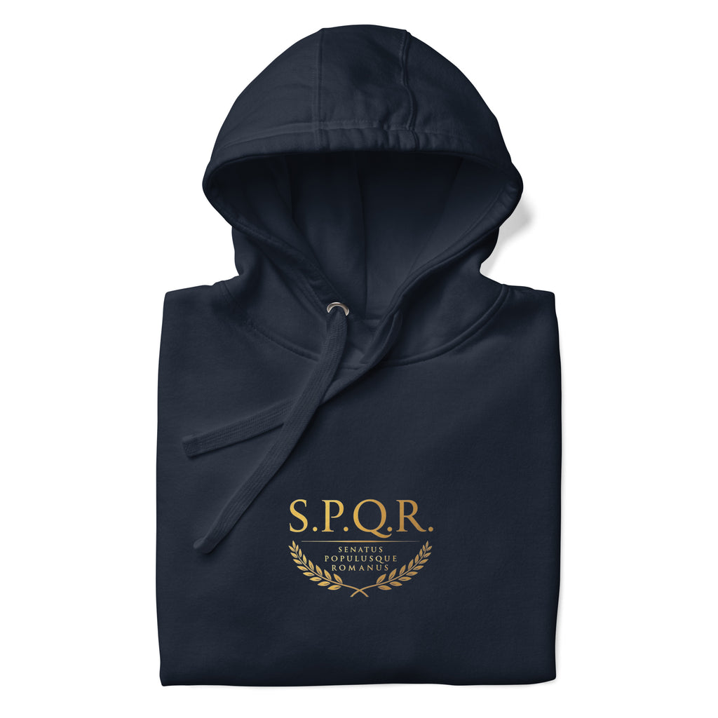 Sudadera con capucha S.P.Q.R.